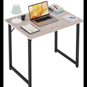 32 Inch Computer Desk Study Writing Table, Adjustable Feet, Modern Furnitu